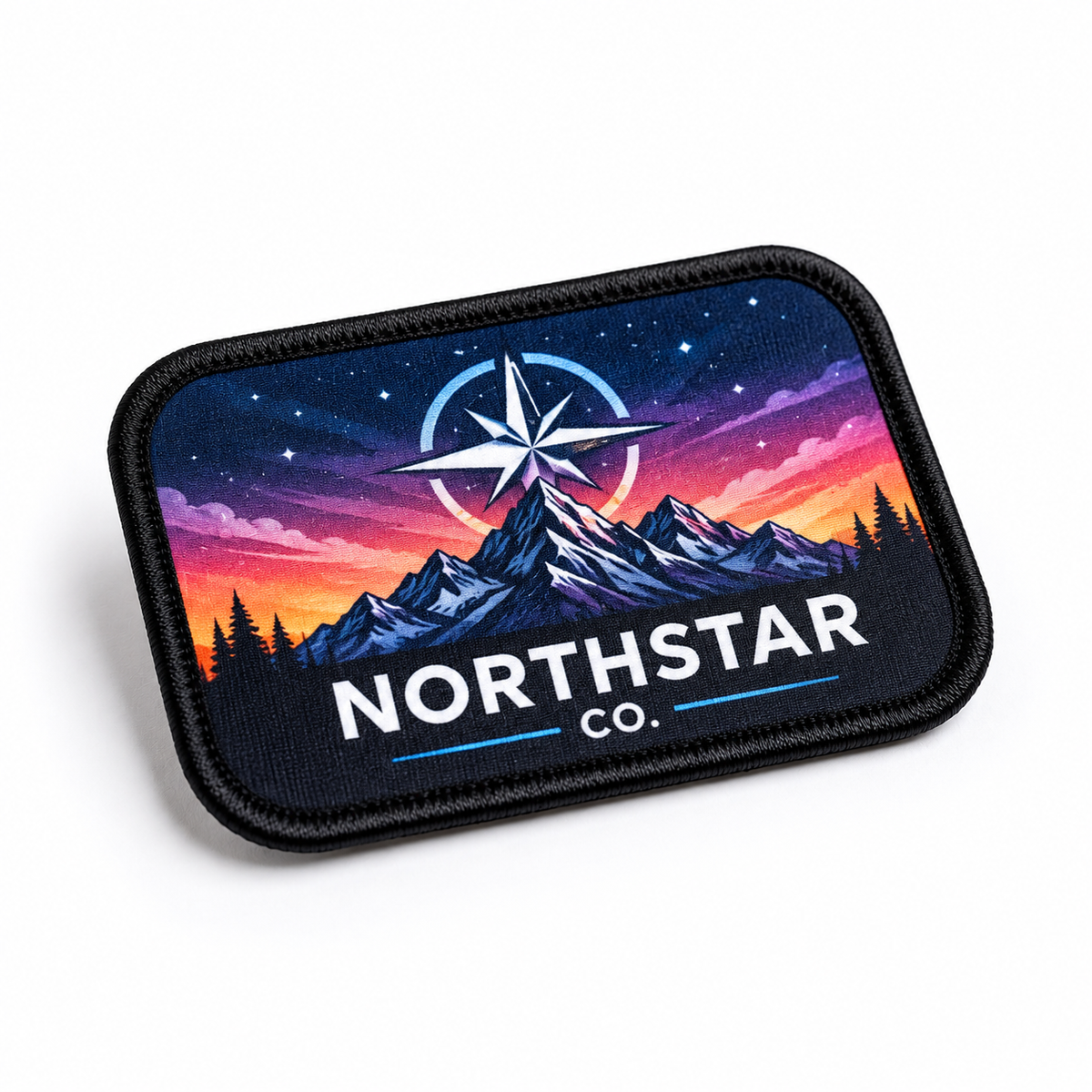 Custom Sublimation Patches | Full Color Logo Patches for Hats, Jackets & Uniforms - Patch Vista