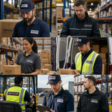 Uniform Woven Patches for Logistics Companies | Custom High-Detail Logo Patches for Workwear