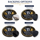 Custom Business Logo Patches | Professional Embroidered Patches for Workwear, Uniforms & Apparel