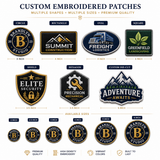 Custom Business Logo Patches | Professional Embroidered Patches for Workwear, Uniforms & Apparel