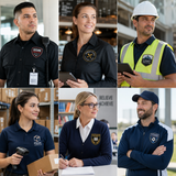 Custom Uniform Embroidered Patches | Company, Security, School & Team Logo Patches
