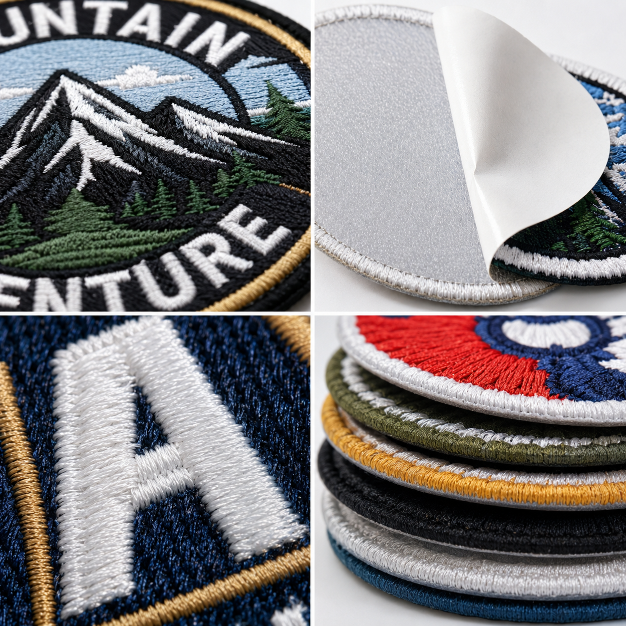 Custom Iron-On Embroidered Patches | Personalized Logo Patches for Clothing, Jackets, Hats & Bags