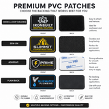 Custom Industrial Uniform PVC Patches | 3D Rubber Logo Patches for Workwear & Safety Uniforms