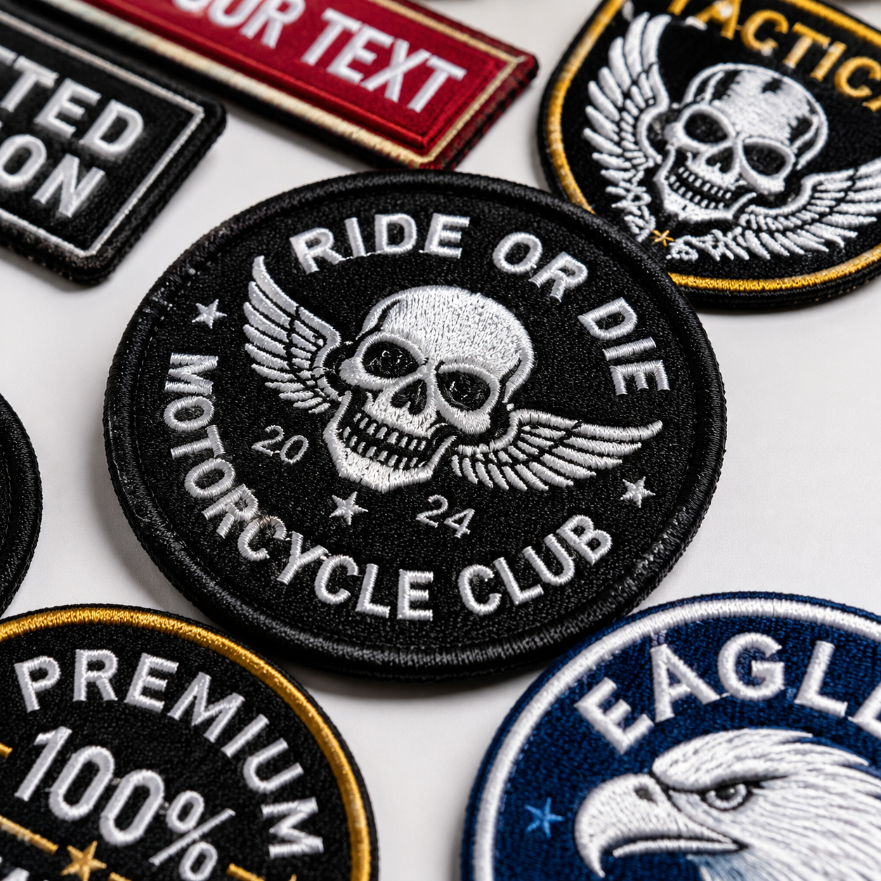 Custom Embroidered Patches Made to Order | Personalized Logo, Name & Team Patches