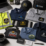 Custom Business Logo Patches | Professional Embroidered Patches for Workwear, Uniforms & Apparel