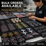 Custom Shape Embroidered Keychains | Personalized Logo Keychains in Any Shape