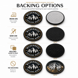 Custom Jacket & Hat Embroidered Patches | Premium Personalized Logo Patches for Caps & Apparel