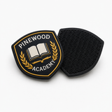 School & College PVC Patches | Custom 3D Rubber Logo Patches for Uniforms, Clubs & Teams