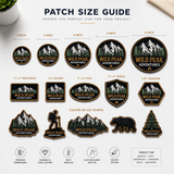 Custom Iron-On Embroidered Patches | Personalized Logo Patches for Clothing, Jackets, Hats & Bags