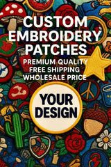 Custom Embroidered Patches | Iron-On, Velcro & Sew-On | Patch Vist